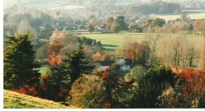 FMVAS1927 Fontmell in autumn