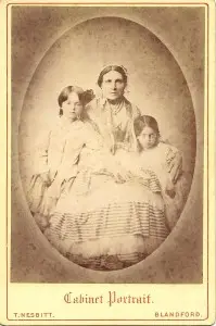 EH Salkeld & grand daughters