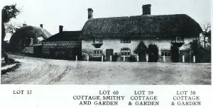 Cottages opposite to the former Methodist Chapel